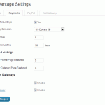 Vantage Payment Options