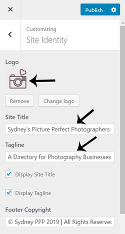 edit-site-identity-for-photography-directory